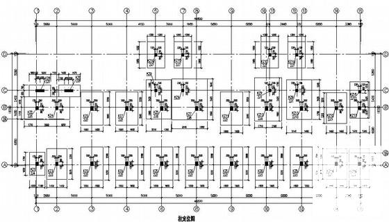 6层框架结构教学楼CAD施工图纸(梁平法配筋图) - 3