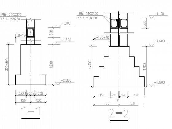 3层砖混结构无地下室回建房结构CAD施工图纸（6度抗震）(平面布置图) - 3