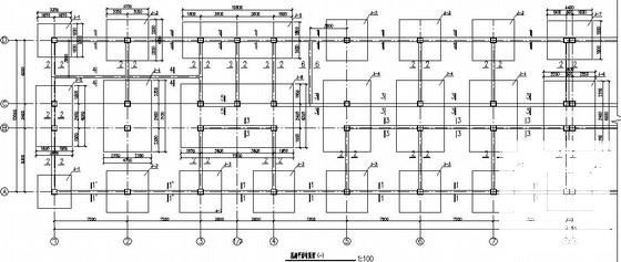 救护队综合楼及汽车库联合建筑CAD施工图纸 - 3