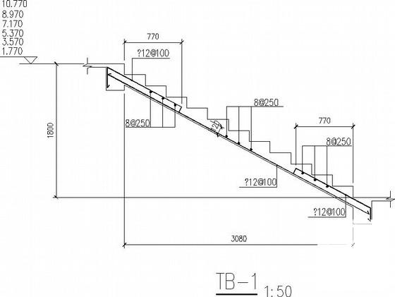 救护队综合楼及汽车库联合建筑CAD施工图纸 - 4