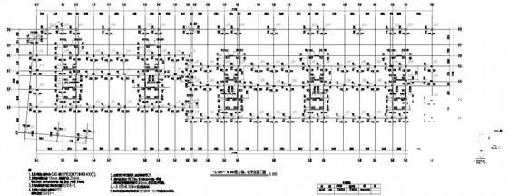 18层框架剪力墙住宅楼结构CAD施工图纸 - 2