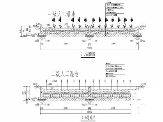 砌体结构污水处理厂结构CAD施工图纸（6度抗震） - 4