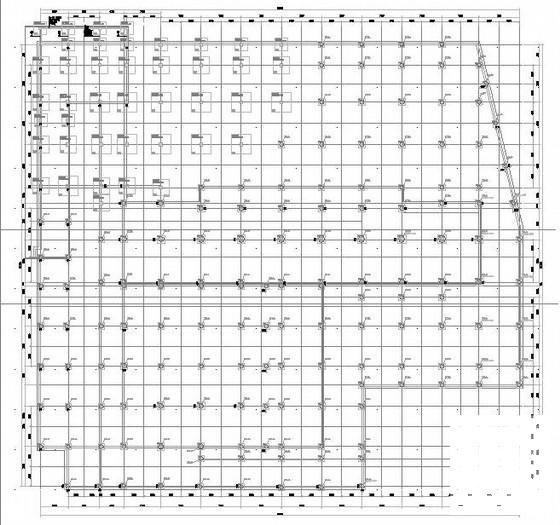 8层框架结构审判法庭及2层立案信访楼结构CAD施工图纸(现浇混凝土) - 3