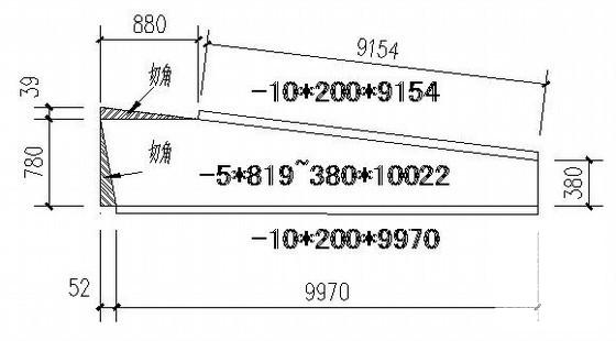 30米跨门式单层钢架厂房结构CAD施工图纸 - 2