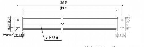 30米跨门式单层钢架厂房结构CAD施工图纸 - 4