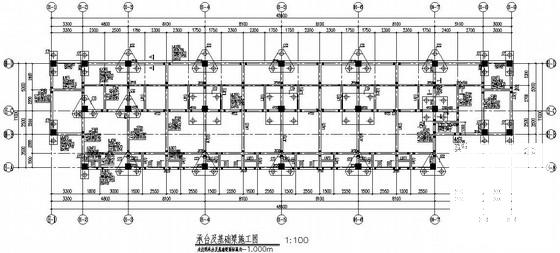 3层框架结构会所CAD施工图纸（桩基础） - 2