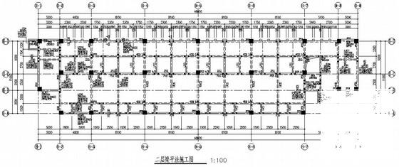 3层框架结构会所CAD施工图纸（桩基础） - 3