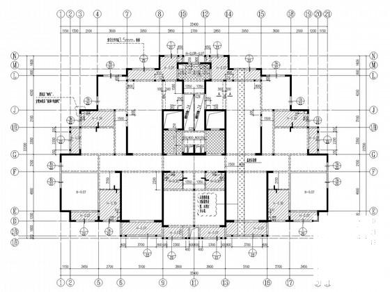 28层剪力墙住宅楼结构标准设计指导图纸(梁平法施工图) - 1
