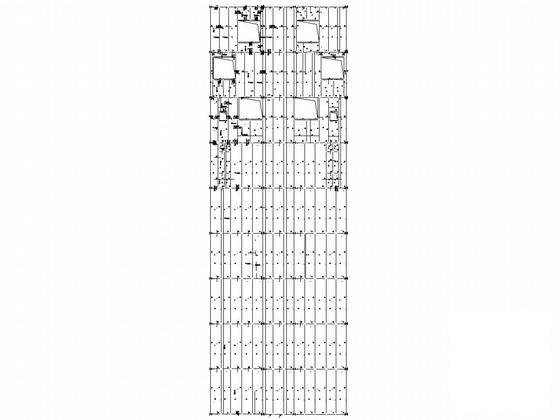 独立基础门式刚架结构厂房结构CAD施工图纸(楼板配筋图) - 3