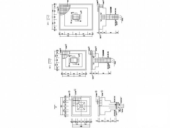 独立基础门式刚架结构厂房结构CAD施工图纸(楼板配筋图) - 4