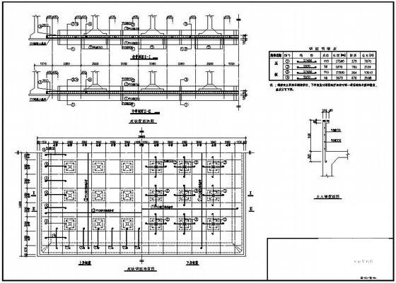 3000方清水池结构CAD施工图纸（独立基础） - 3