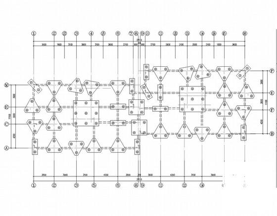 6层异形柱框架结构住宅楼CAD施工图纸（带跃层） - 1