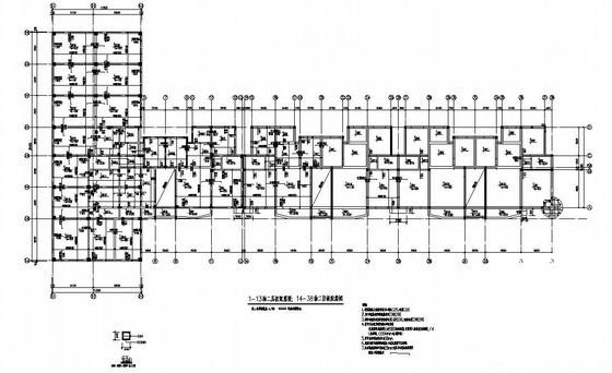 砌体结构独立基础住宅楼结构CAD施工图纸 - 2