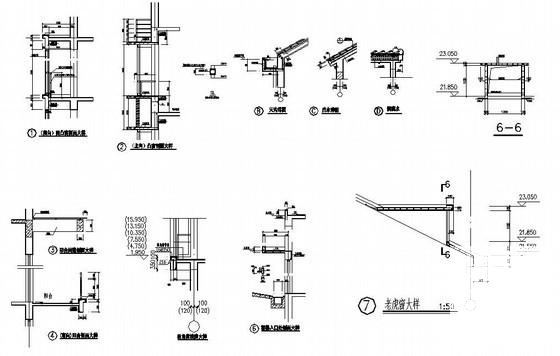 砌体结构独立基础住宅楼结构CAD施工图纸 - 4