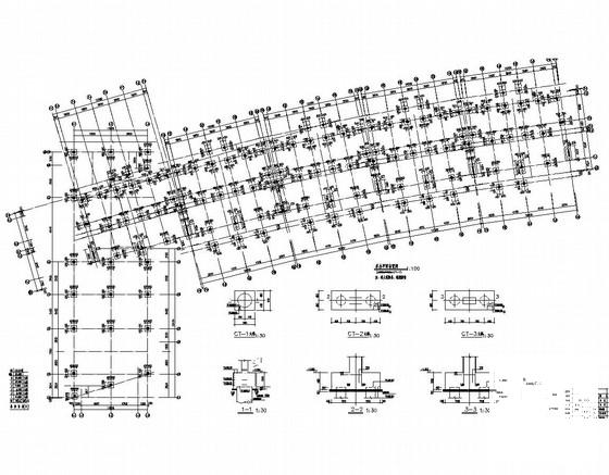6层框架结构住宅CAD施工图纸（带阁楼） - 2