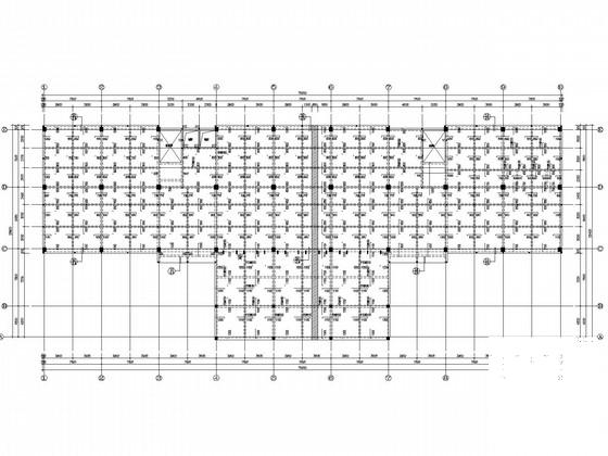 7层框架办公楼结构CAD施工图纸(梁配筋图) - 3