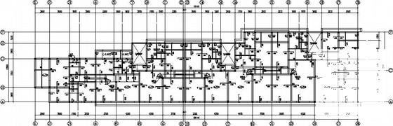 7层砌体结构条形基础拆迁安置楼结构CAD施工图纸 - 2