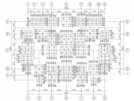 新农村4层框架别墅结构CAD施工图纸 - 3