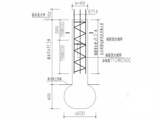 两层砌体结构条形基础宿舍楼结构CAD施工图纸(平面布置图) - 1