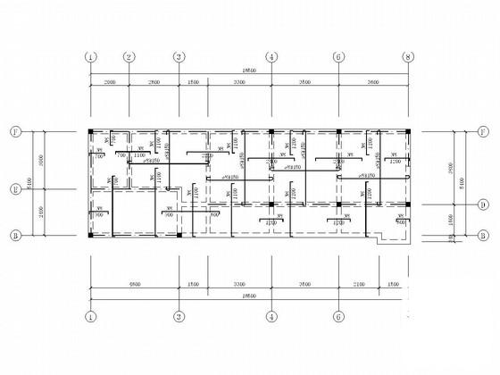 3层砌体结构条形基础住宅楼结构CAD施工图纸 - 4