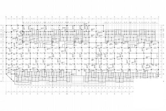 附建式地下室框剪结构CAD施工图纸(建筑) - 3