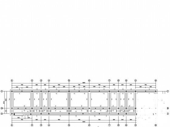 两层砌体结构教学楼结构CAD施工图纸（8度抗震） - 3