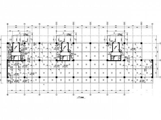 9层商业楼框剪结构CAD施工图纸 - 1