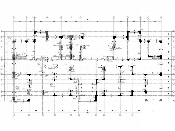 31层带跃层框剪结构住宅楼结构CAD施工图纸 - 1