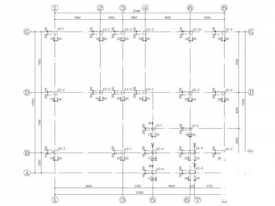 3层欧式别墅洋房结构CAD施工图纸（18张） - 3