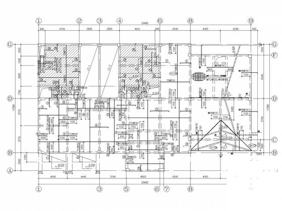 3层欧式别墅洋房结构CAD施工图纸（18张） - 4