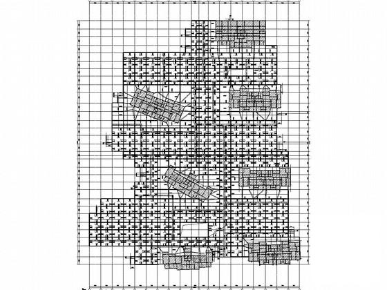 外墙内框架柱结构地下车库结构图纸(梁平法施工图) - 4