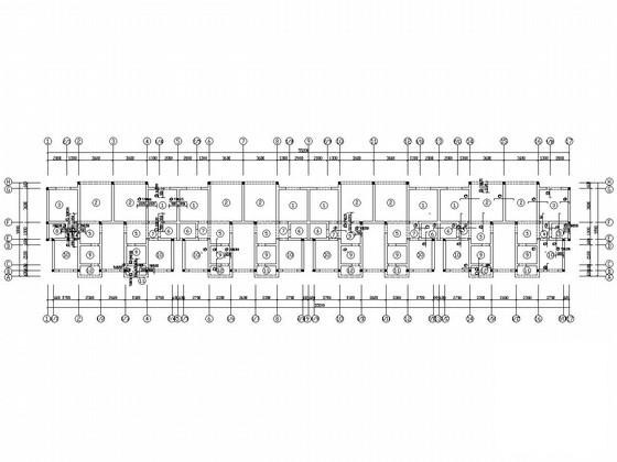 6层砖混结构条形基础住宅楼结构CAD施工图纸 - 3