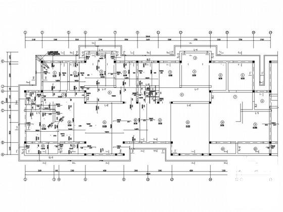 5层砌体结构桩基础住宅楼结构CAD施工图纸（6度抗震） - 2