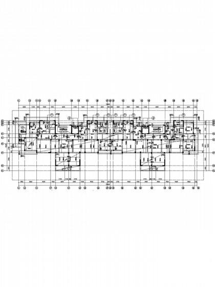 11层带阁楼框剪住宅结构CAD施工图纸 - 1
