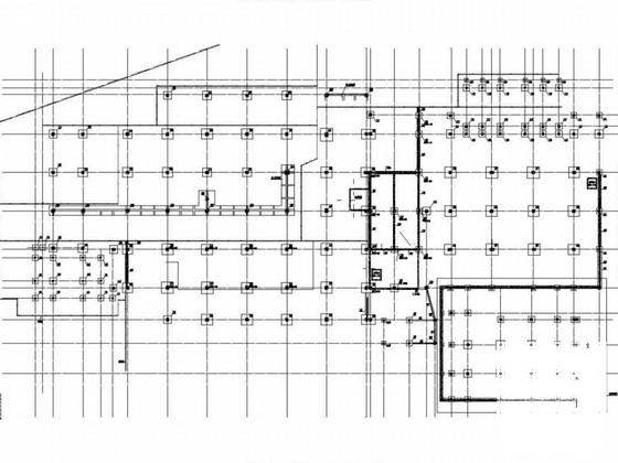 5层框架结构博物馆结构CAD施工图纸(基础设计等级) - 1