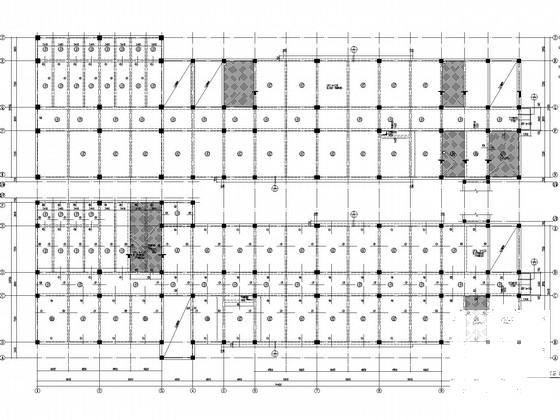 5层科技楼及教学楼框架结构CAD施工图纸 - 3