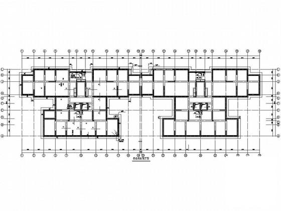 地上18层地下1层剪力墙住宅楼结构图纸 - 1