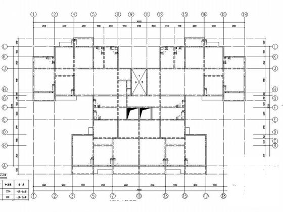 地上18层地下1层剪力墙住宅楼结构图纸 - 4