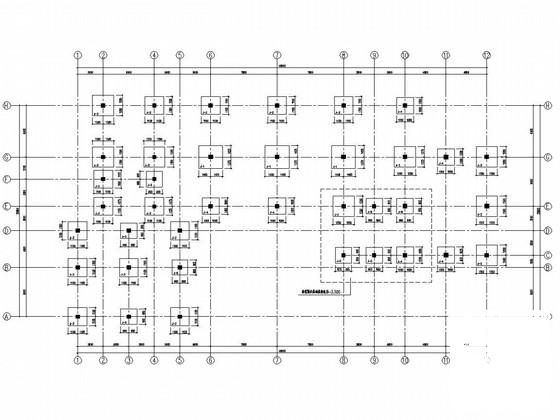 3层框架结构幼儿园结构图纸（建筑图纸） - 2