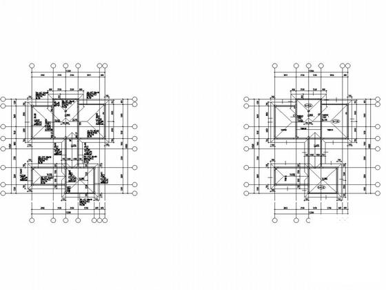 两层异形柱框架结构别墅结构图纸（人工挖孔桩） - 5