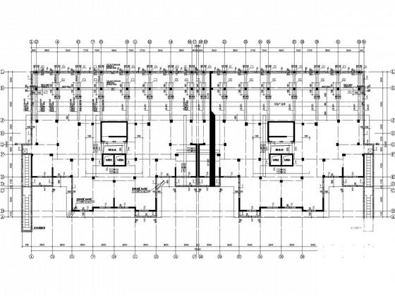 15层纯剪力墙住宅楼结构CAD施工图纸 - 2