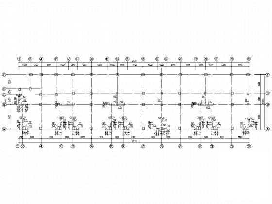 6层砌体结构独立基础住宅楼结构CAD施工图纸（6度抗震） - 4