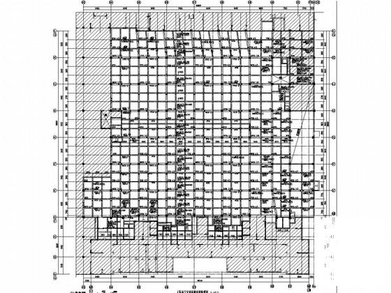 住宅楼地下1层框架结构地下室结构CAD图纸 - 2