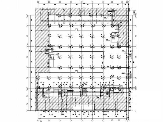 住宅楼地下1层框架结构地下室结构CAD图纸 - 5
