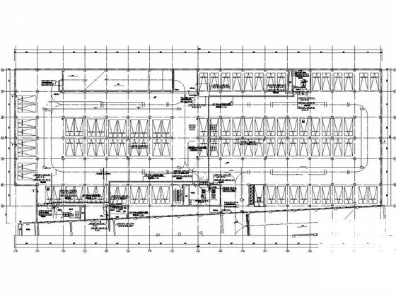 地下两层框架结构车库CAD施工图纸 - 4