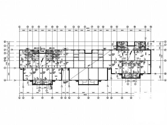 条形基础砌体结构住宅楼结构CAD施工图纸 - 1