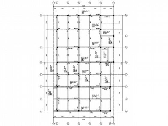 小区11层框架剪力墙结构CAD施工图纸(商业部分） - 3