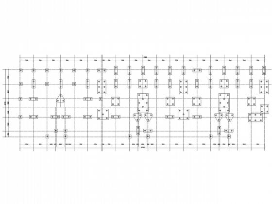 小区11层框架剪力墙结构CAD施工图纸(商业部分） - 5