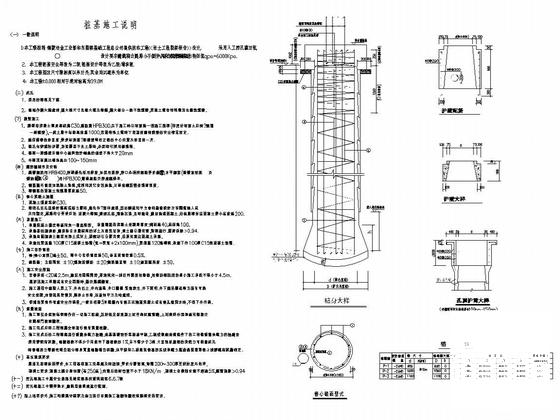 20层剪力墙结构住宅楼结构图纸（人工挖孔桩） - 4