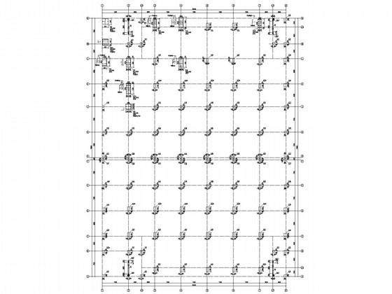 13层框架剪力墙公寓楼结构CAD施工图纸(预应力管桩) - 3
